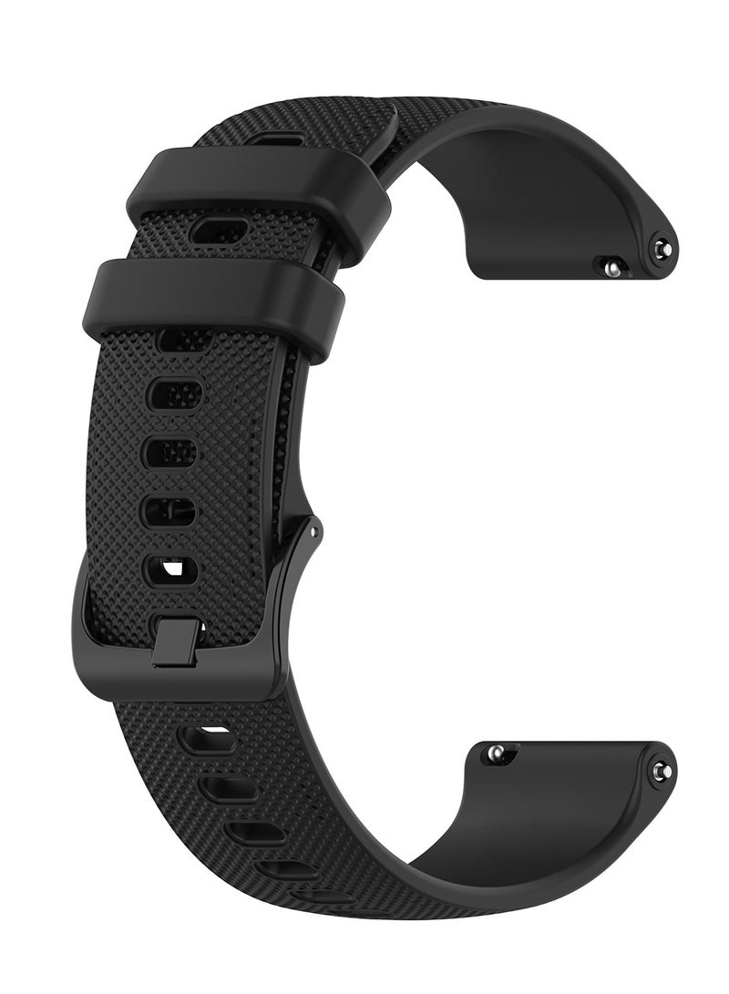 FITME Classic Silicone Band For Galaxy Watch 3 / Galaxy Watch 4 / Galaxy watch 5 / Galaxy watch 5 pro / Galaxy watch 6 / Galaxy watch 7 (20mm) - Image 1