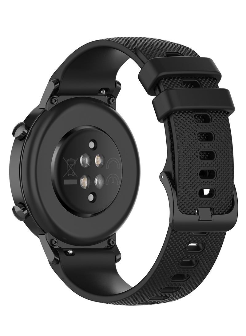 FITME Classic Silicone Band For Galaxy Watch 3 / Galaxy Watch 4 / Galaxy watch 5 / Galaxy watch 5 pro / Galaxy watch 6 / Galaxy watch 7 (20mm) - Image 4