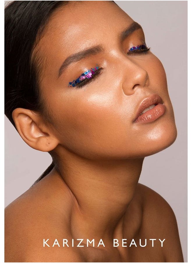 KARIZMA - Mermaid Glitter - 10g Chunky Face, Hair, Eye & Body Glitter for Women. Rave & Festival Accessories - Image 1