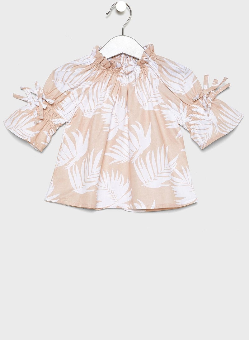 Reserved Kids Leaf Print Top - Image 1