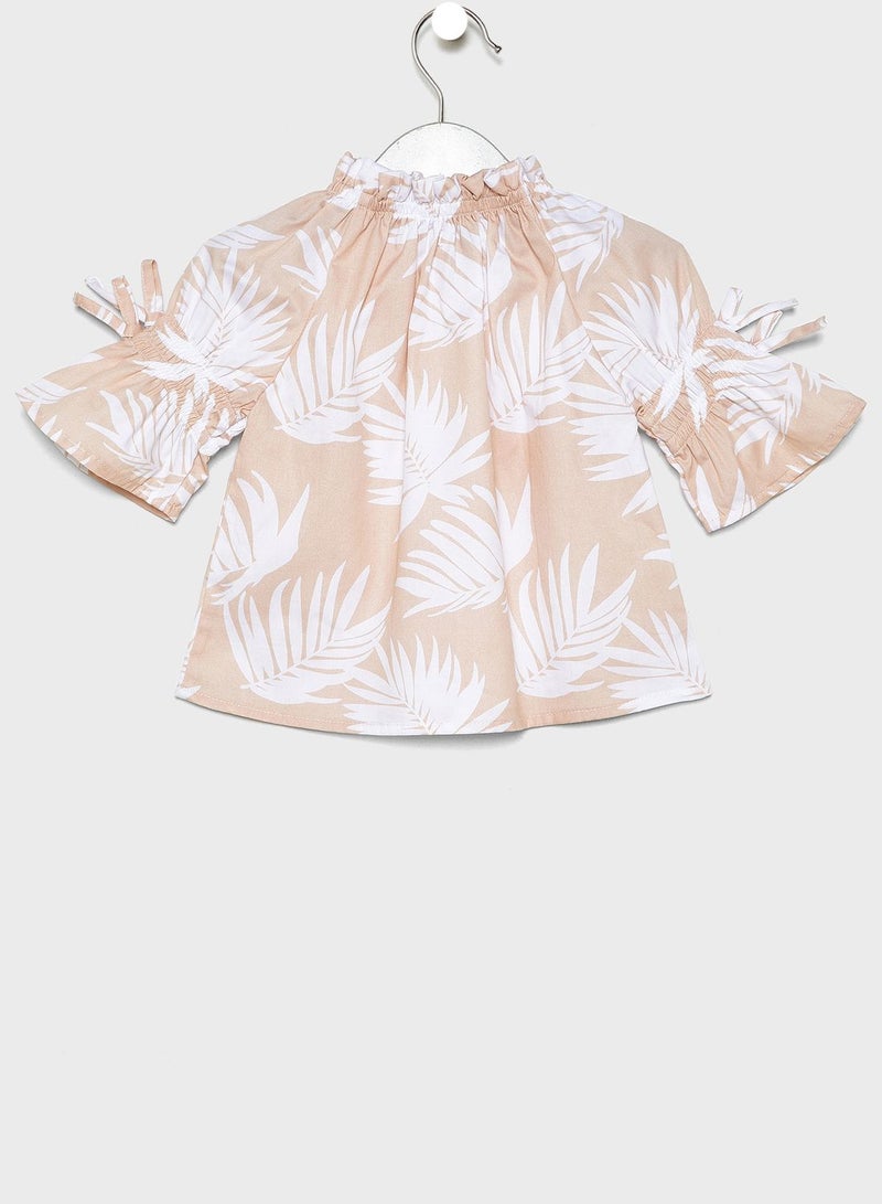 Reserved Kids Leaf Print Top - Image 2
