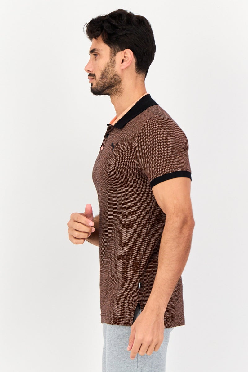 PUMA Men Sportswear Fit Short Sleeve Outdoor Polo Shirt, Multicolor - Image 2