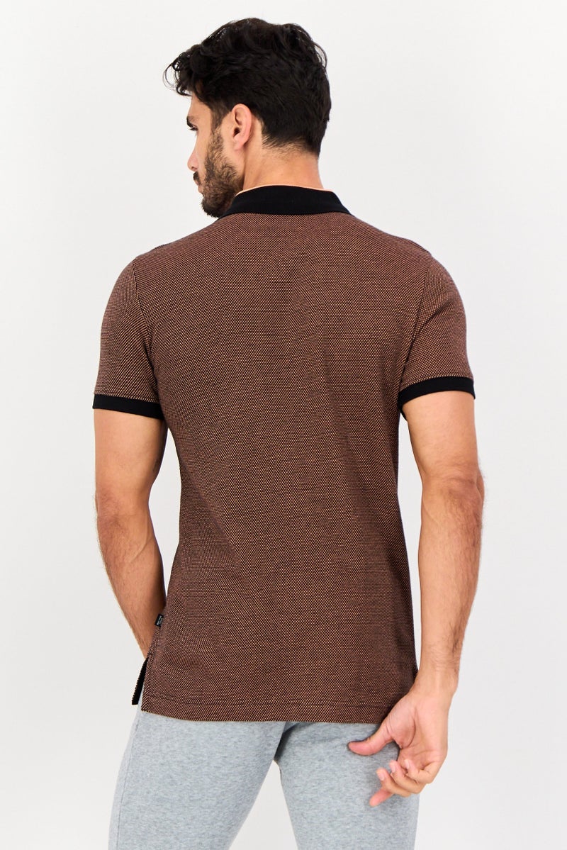 PUMA Men Sportswear Fit Short Sleeve Outdoor Polo Shirt, Multicolor - Image 3