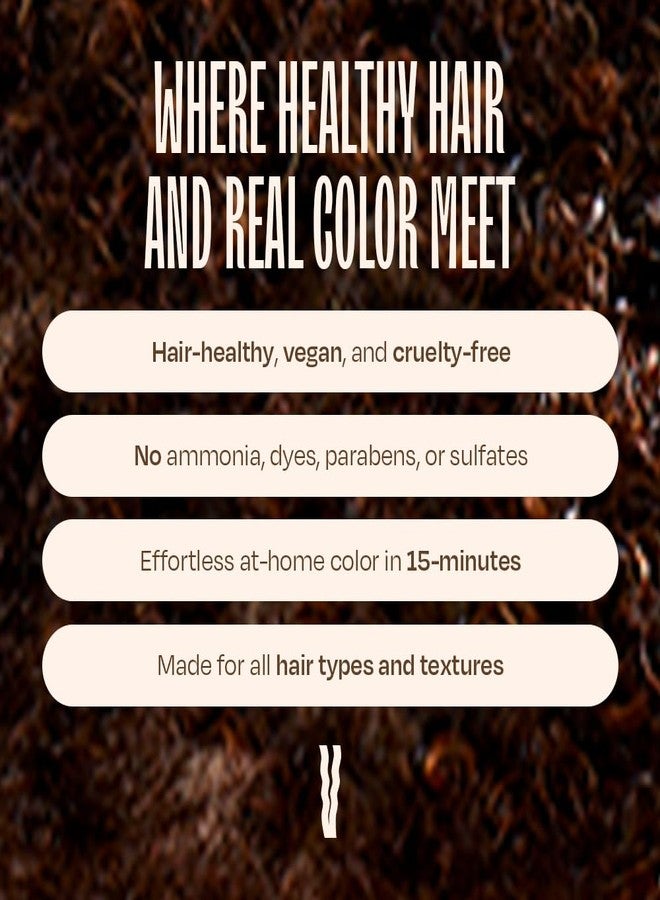 Overtone Color Depositing Semi-Permanent Hair Dye Conditioner - 8 oz For Natural & Color-Treated Hair, Moisturizing Shea Butter & Coconut Oil - Vegan & Cruelty-Free, Chocolate Brown - Image 5