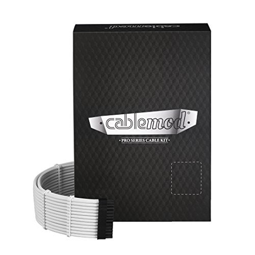CableMod C-Series Pro ModMesh Sleeved Cable Kit for Corsair Type 4 RM Black Label/RMi/RMX (White) - Image 5