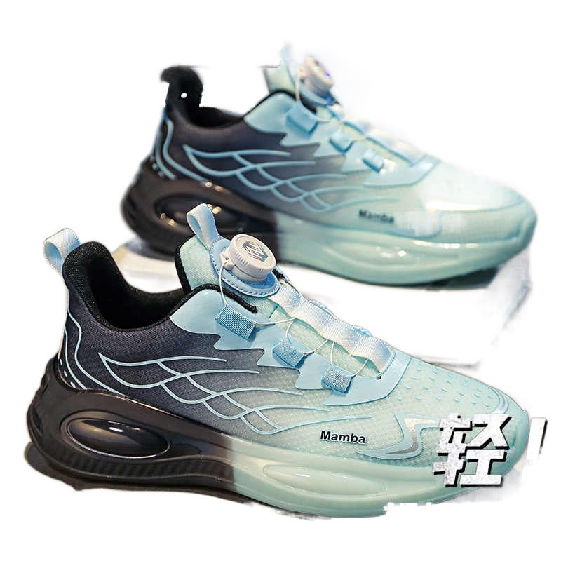 Winter Fleece-Lined Men'S Shoes Sports Teenagers Cotton Shoes Shock Absorption Junior High School Students Running Torre Shoes - Image 3