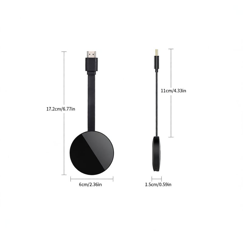 Wireless Display Dongle: 4K 1080P Vivid Sharp Image - Multi-Protocol Support WiFi Receiver for Home Theater, Classroom, Office Meeting & Gaming - Image 4