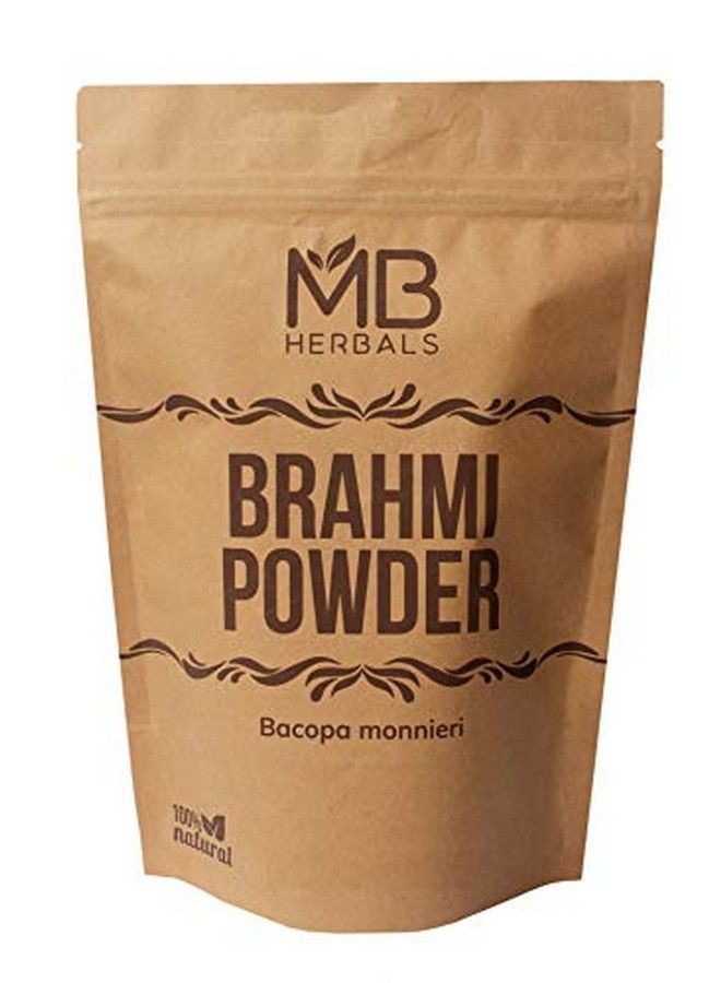 MB Herbals Pure Brahmi Powder 454G | 1 Lb | Bacopa Powder | Promotes Hair Growth  - Image 1
