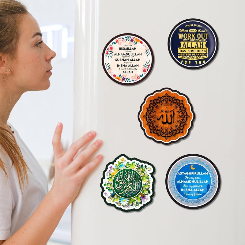 Click n ship Islamic Words Fridge Magnet - Multicolor - Image 3