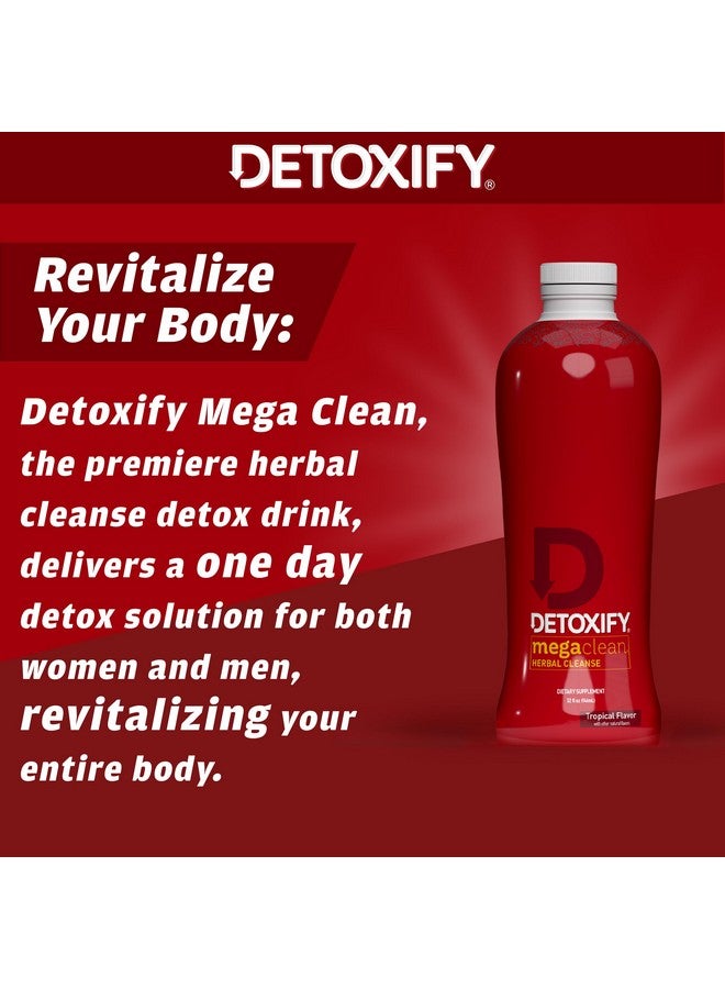 Detoxify - Mega Clean Herbal Detox Cleanse Drink - Full body cleanse detox for women and men - Same day results - Plus sticker - Image 3