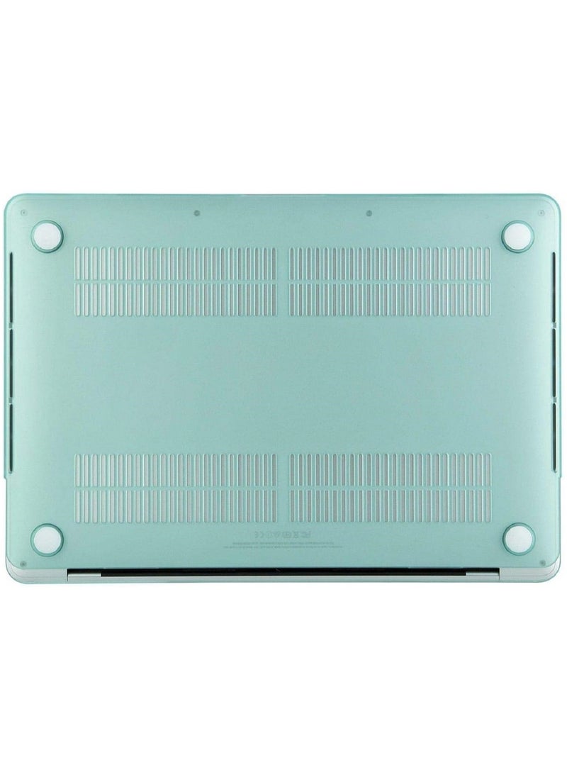 Generic - Matte Style Protective Case Cover For Apple MacBook Air 13.3-Inch Model A2337 M1 Chip /A2179/A1932 Release 2018/2019/2020, Light Green - Image 1