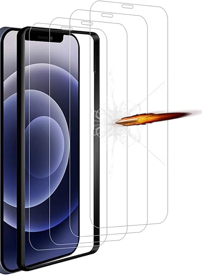 Privacy Tempered Glass Screen Protector For iPhone 12 / 12 Pro Black