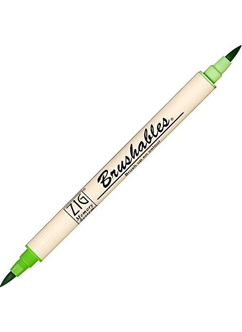 Zig Brush Tip Felt Pen Ms-7700/047 Spring Green 