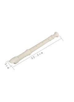 Mike Music Mike Music Exceart Soprano Descant Recorder 8 Hole Flute Music Instrument(White)  - Image 3