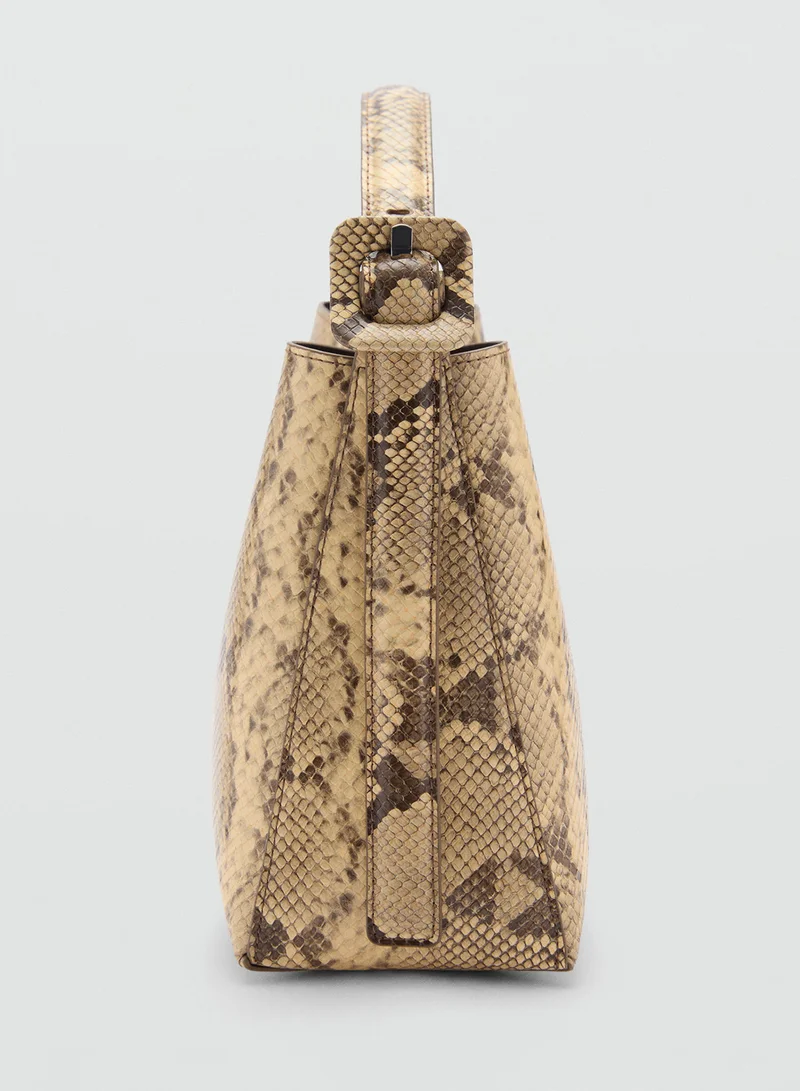 MANGO Mch Winnie Top Handle Tote