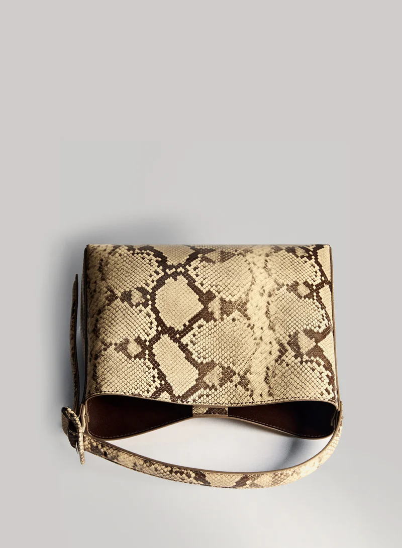 MANGO Mch Winnie Top Handle Tote