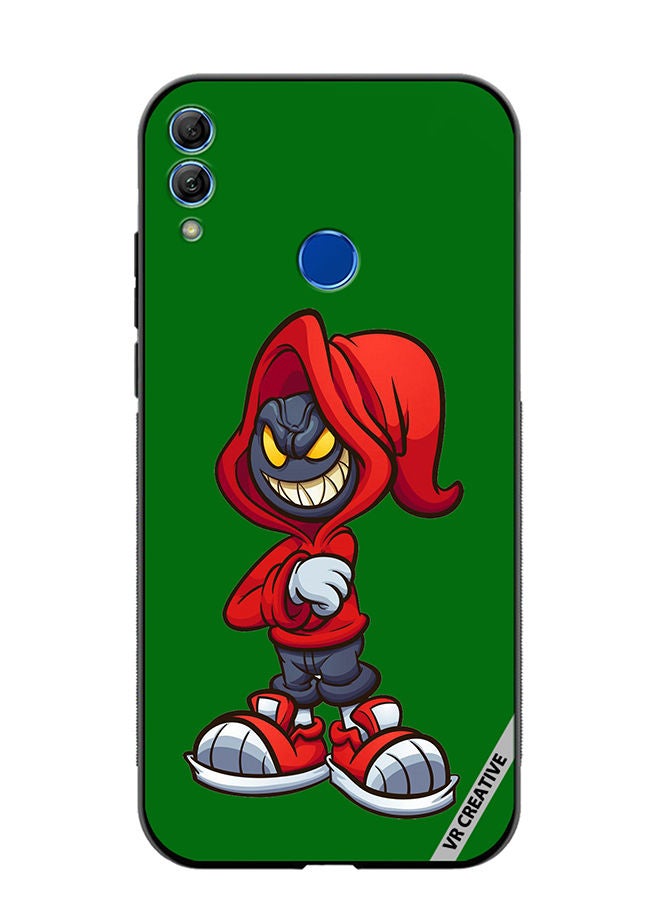 Protective Case Cover For Honor 10 Lite Cartoon Design Multicolour
