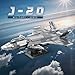 Reobrix Military Fighter Building Block Sets 33025 J20 Stealth Fighter Airplane Model Kit Technical Military Plane Model for Adult Aircraft Building Toys Cool Decor Ideal Gifts for Adults - Image 4