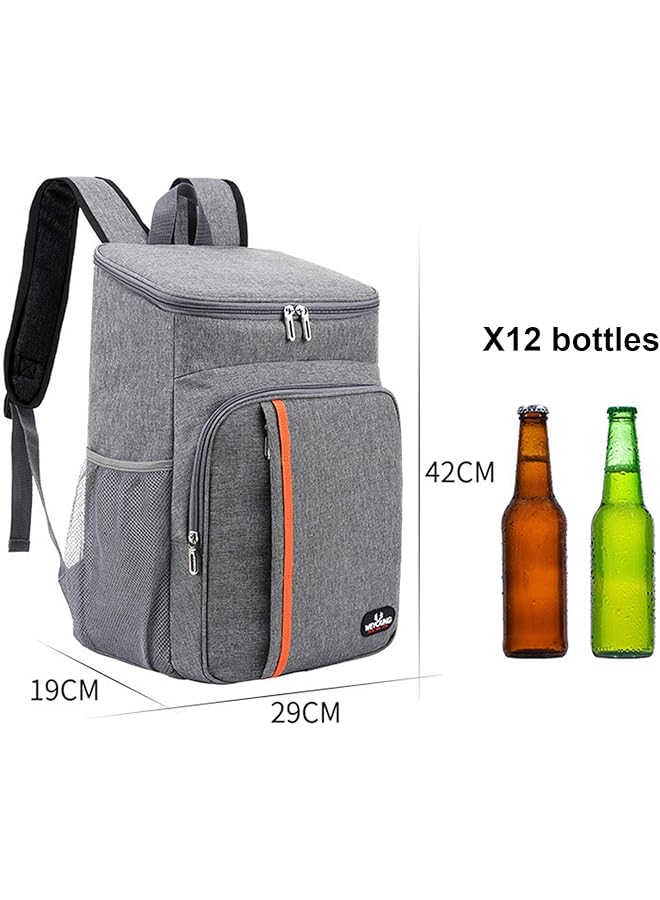 LINJIE Cooler Backpack Leakproof Insulated Waterproof Backpack Backpack Cooler Lightweight Soft Beach Cooler Backpack for Men Women to Work/Lunch/Picnics/Camping/Hikin. - Image 5