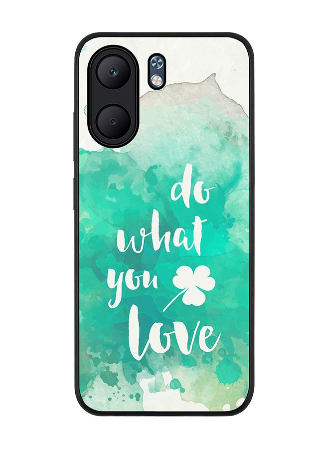 Stylizedd For Oppo A5x 5G / A5x 4G Case,Slim fit Camera Protection, Shockproof Thin Phone cover  - Do what you love