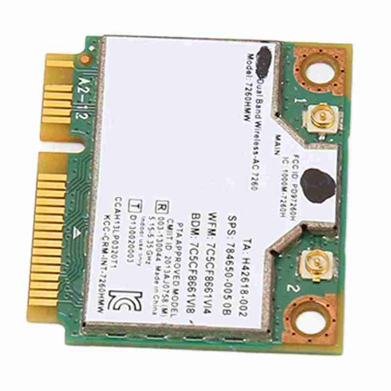 Dual Band WiFi Card: 1200Mbps Transmission Rate, BT4.0 Technology - Stable Performance, Mini PCIE Network Card for Laptops, Desktops, Win7/Win10 Devices - Image 4
