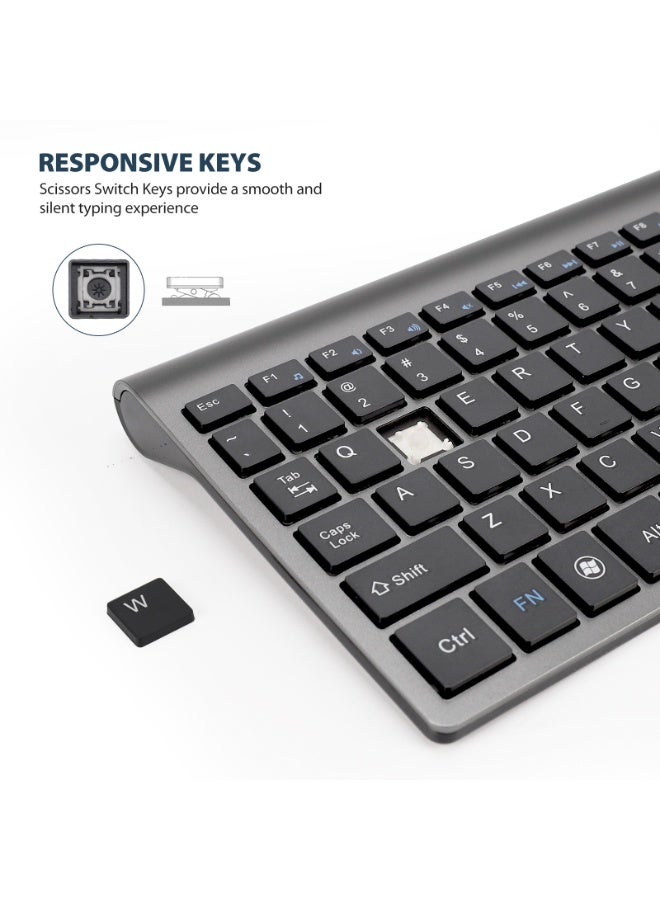 EBMINI New Wireless Keyboard Mouse Office Esports Set - Image 4