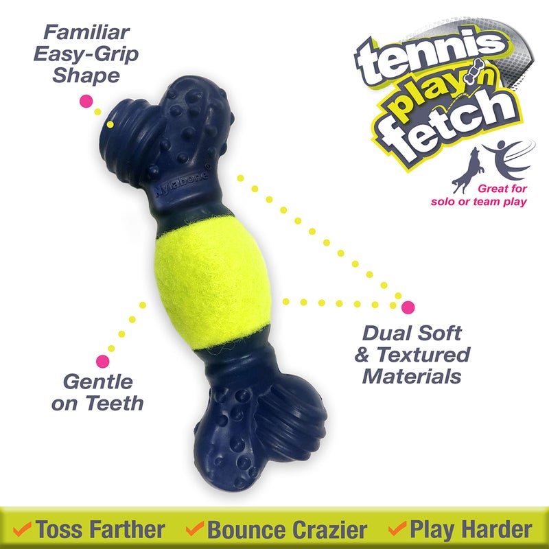 Nylabone Power Play Tennis Play 'n Fetch Interactive Dog Toy - Image 2