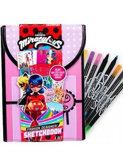 Miraculous Fashion Designer Sketchbook, Miraculous Ladybug Toys, Ladybug and Cat Noir, Ladybug and Cat Noir Toys, Miraculous Ladybug Stickers, Miraculous Stickers, Ladybug Toy, Ladybug Girl, Ages 6+