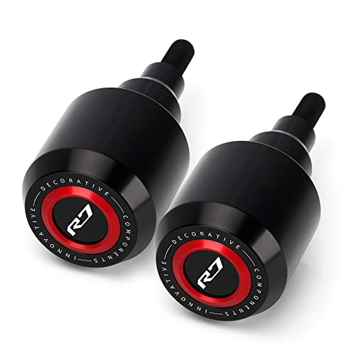 Modeer مودير متوافق مع YZF R7 2021 2022 2023 2024 2025 دراجة نارية إطار حماية من التصادم والانزلاق (أحمر) - Image 1