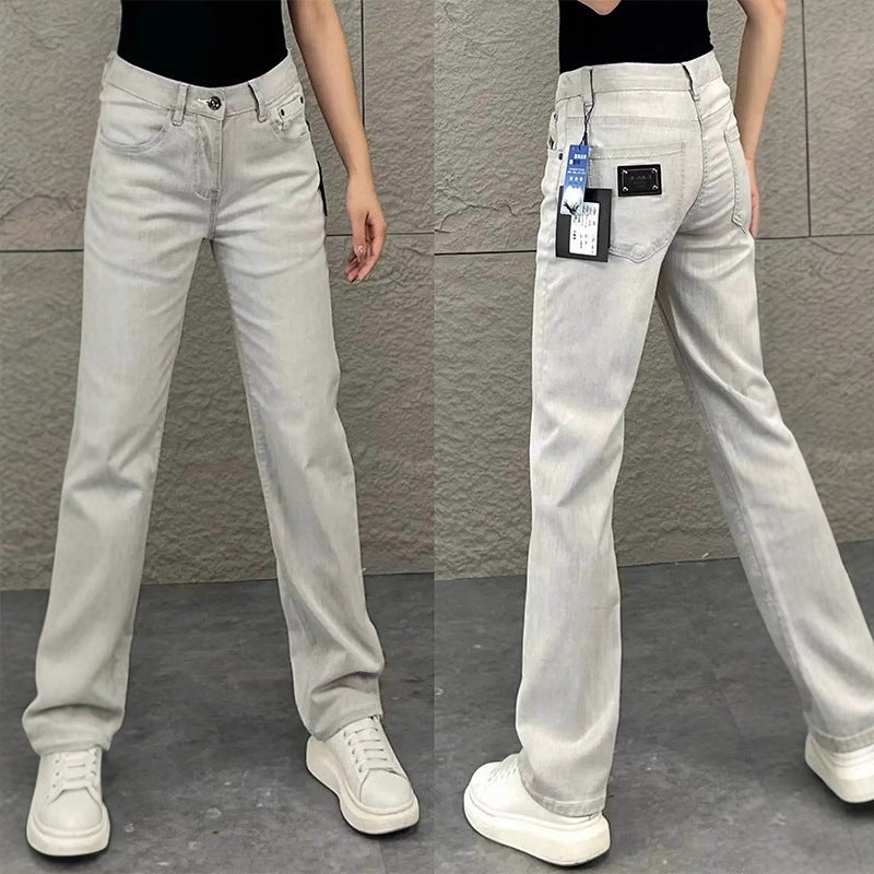 Unisex Classic Denim Jeans Loose Fit Daily Outdoor Wear - Image 4