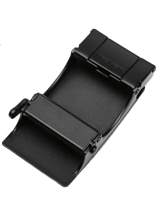 Scarecrow Men'S Leather Belt Buckle, Casual Trouser Belt, Automatic Buckle Waistband, Belt Accessories - Image 3