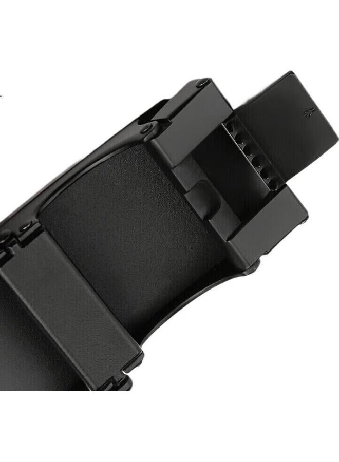 Scarecrow Men'S Leather Belt Buckle, Casual Trouser Belt, Automatic Buckle Waistband, Belt Accessories - Image 1