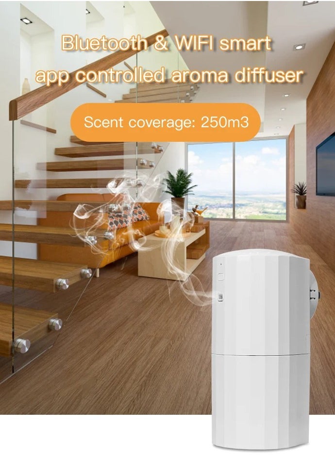 AROAQ - Hotel Toilet Essential Oils Diffuser Aromatherapy Machine Electric Aromatic Oasis Home Fragrance Room Aromatizer App Control - Image 1