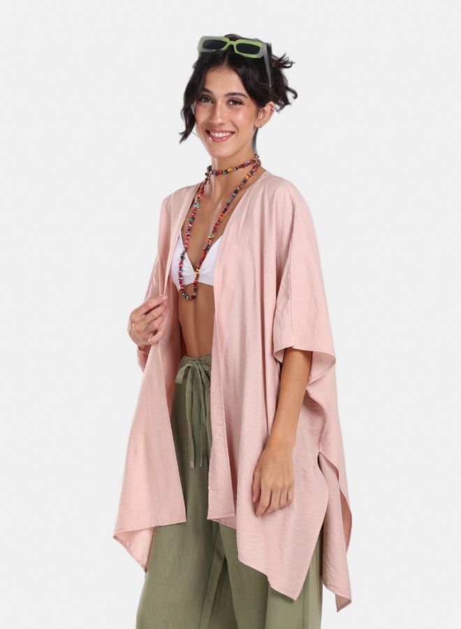 Clue Asymmetrical Voile Kimono  - Image 2