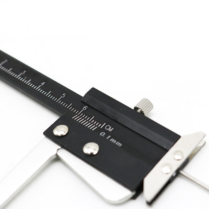 1Pc Alloy Brake Pad Scale Thickeness Gauge Measuring Instrument Measuring Tool - Image 2