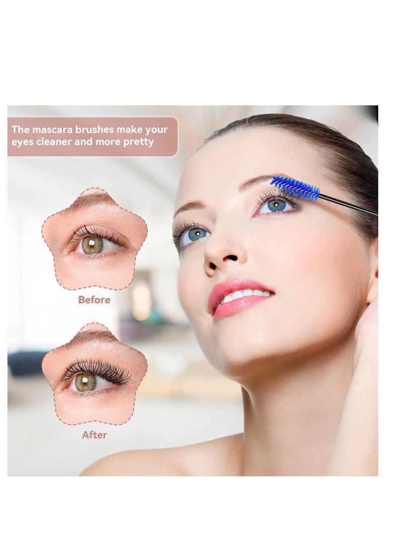 globalstar Globalstar 50 Pack Plastic Hollow Eyelash Spoolies - Essential Makeup Tools for Eyelash Perfection - Image 3