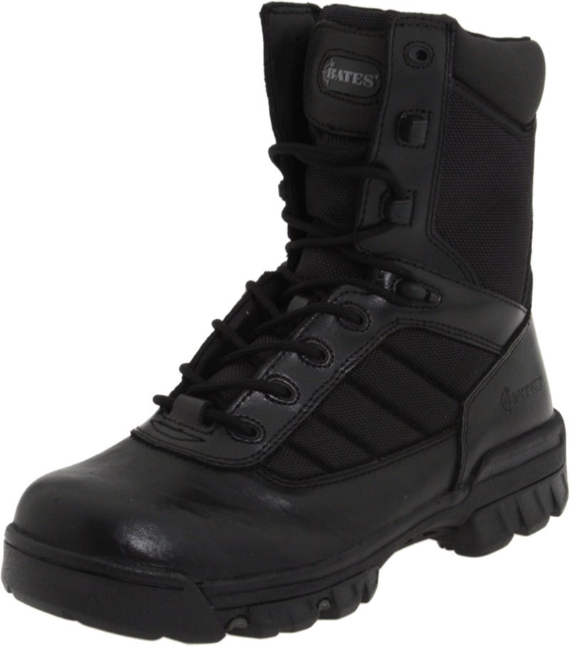 Bates Women's 8" Ultra-Lite Tactical Sport TS1 Side Zip Boot, Black, 8