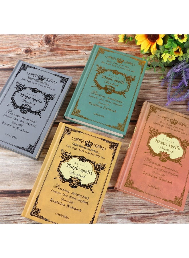 Freezing point European Style Thickened Retro Magic Book Notebook Stationery Creative A5 Thickened Notepad Diary Book Classical Gift - Image 2