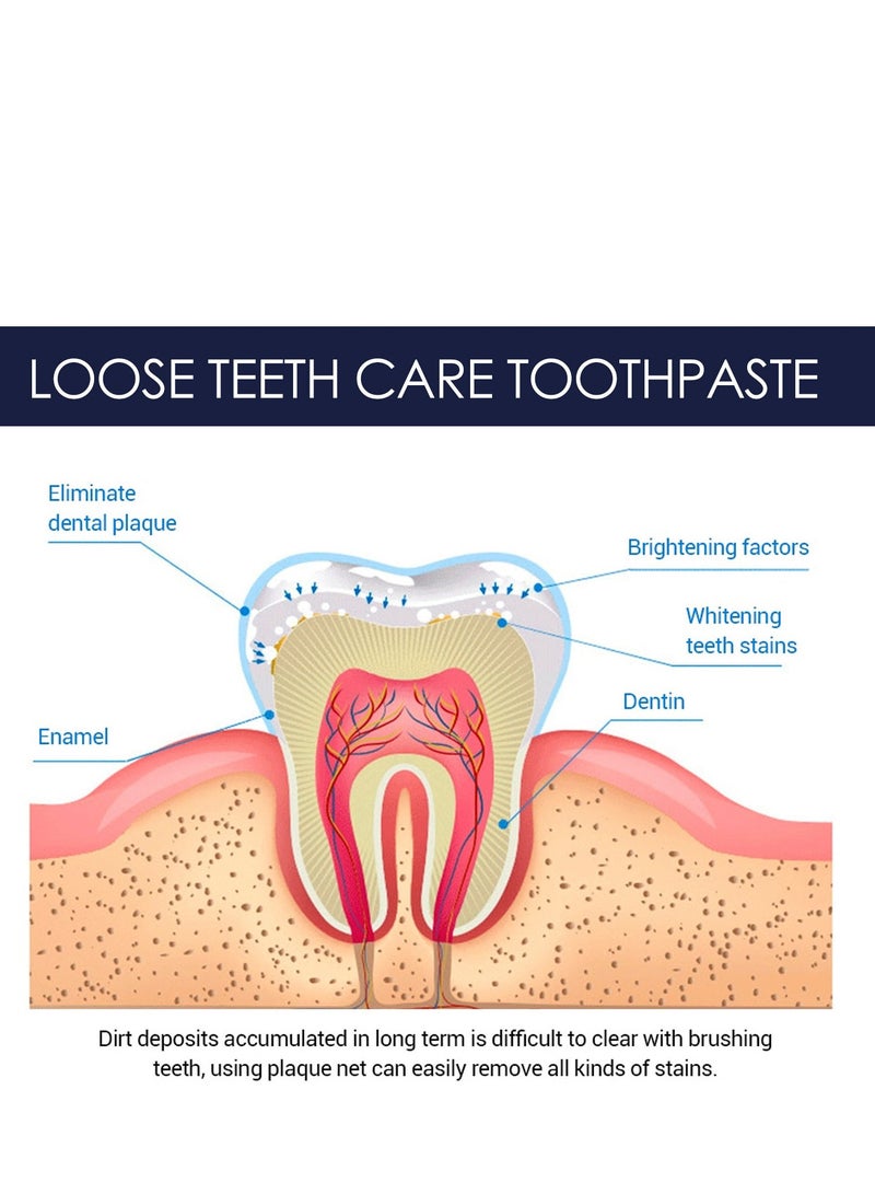 إيلهو معجون أسنان الجنسنغ بالبروبوليس ، معجون أسنان تبييض الأسنان من الجينسنغ ، معجون أسنان للعناية بالتنظيف ، معجون أسنان للعناية بالأسنان السائبة ، لرائحة الفم المنعشة والتنظيف العميق للأسنان 100 جرام - Image 4