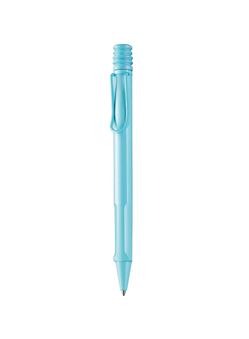 LAMY Safari Ballpoint Pen Medium Tip Black Ink Aqua Sky Barrel - Image 4