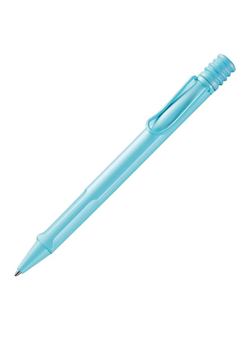 LAMY Safari Ballpoint Pen Medium Tip Black Ink Aqua Sky Barrel - Image 1