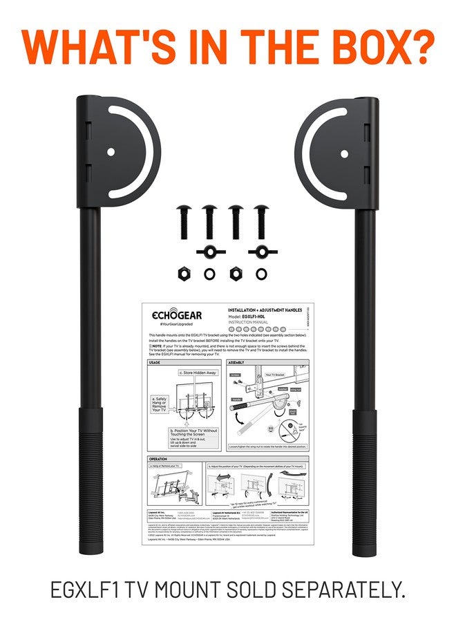 ECHOGEAR Adjustable Handles for ECHOGEAR EGXLF1 Mount - Image 4