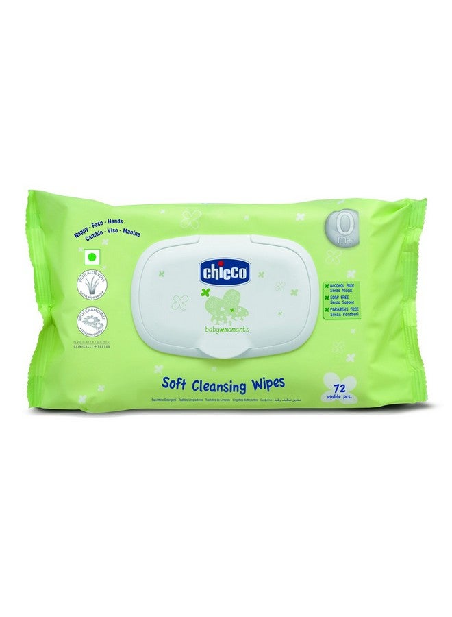 Chicco Wipes Fliptop (Pack Of 72) - Image 2