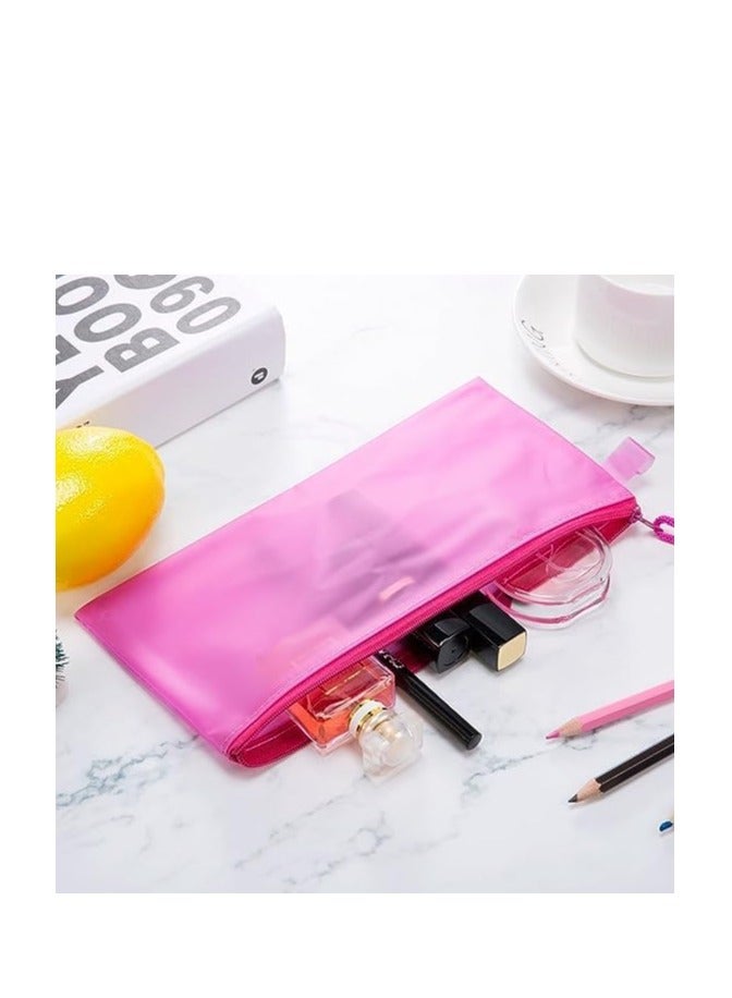 S-1001 Waterproof Plastic File Case – Durable Zipper, A6 Size, Single Piece for Office and School Storage - Image 2