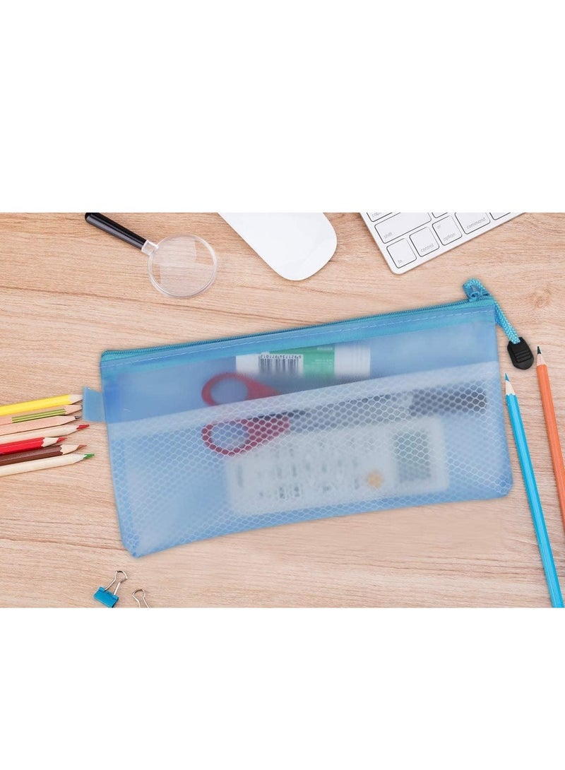 S-1001 Waterproof Plastic File Case – Durable Zipper, A6 Size, Single Piece for Office and School Storage - Image 4