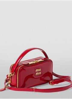 Miu Miu miu Leather and Patent Shoulder Bag  - Image 2