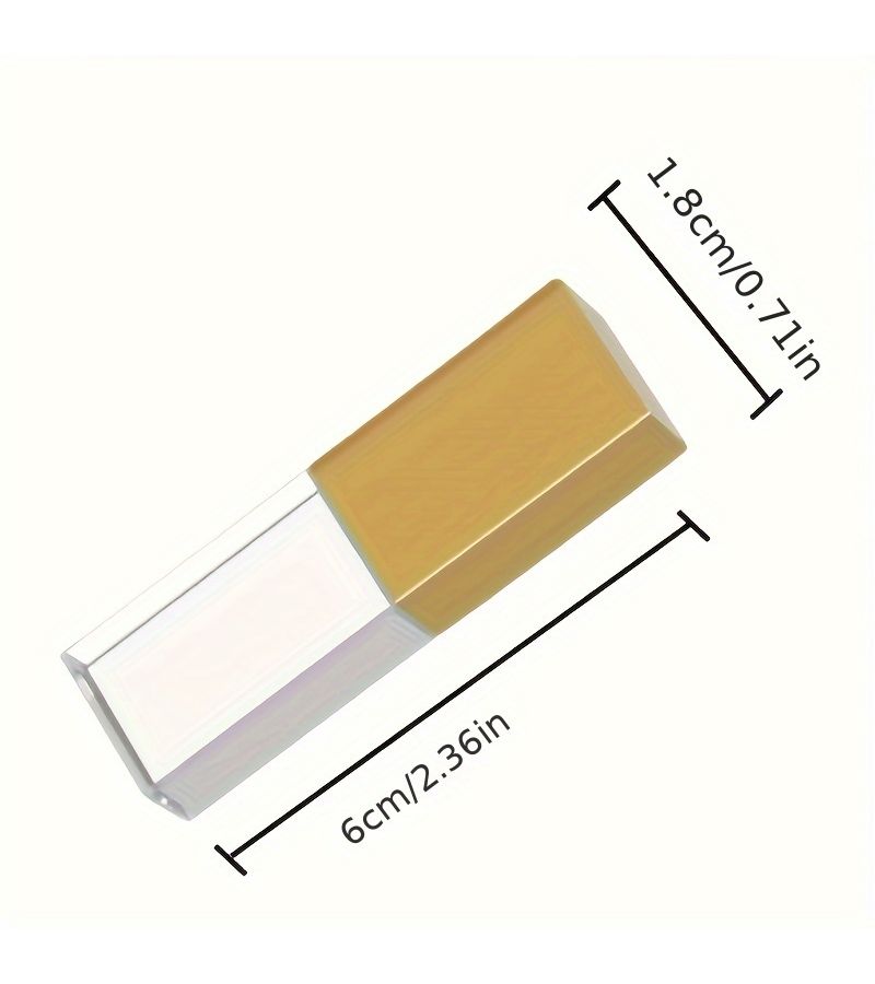 Clear 5Pcs Rose Golden White LED Crystal USB Flash Drive 8GB Custom Logo Glass Memory Stick Wedding Gift High Quality Business Storage - Image 2