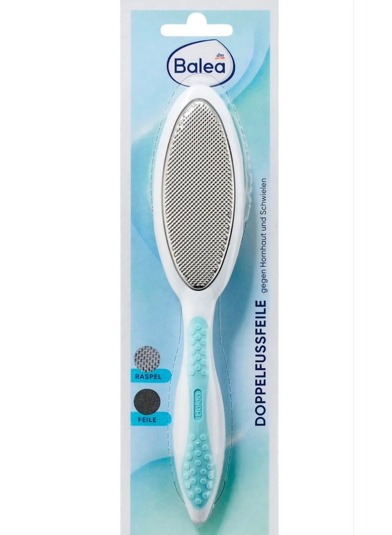 balea 2-in-1 Callus Remover File & Rasp, Double Foot File, 1 pcs - Image 1
