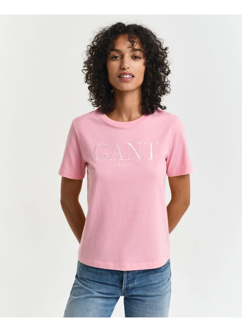 GANT Gant Regular Tonal Graphic Ss T-Shirt