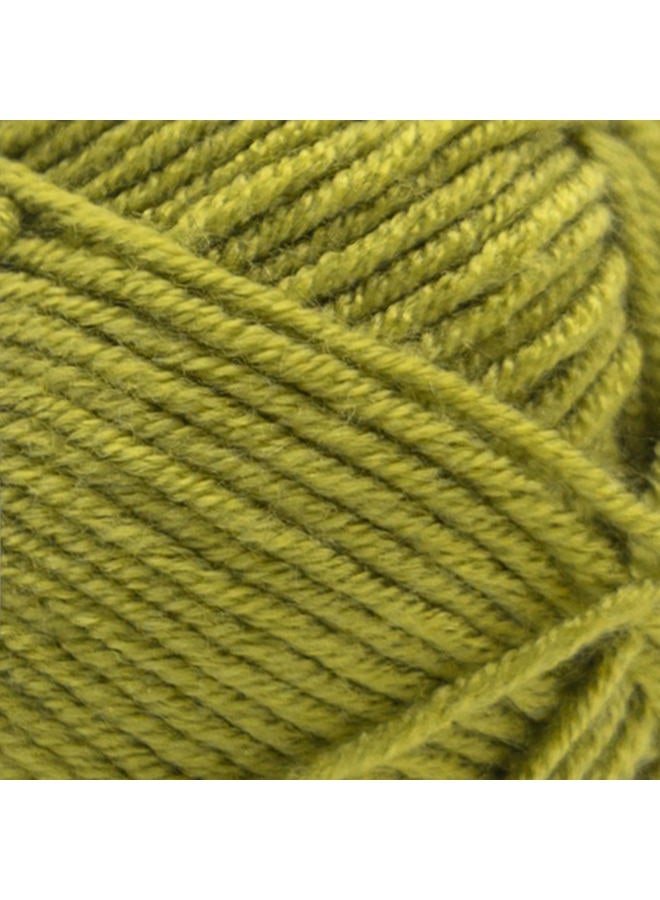 Estako DailyKnit-DK - 100% Anti-Pilling Acrylic Yarn - Soft DK Light Weight #3 - (3.52 oz / 273 Yds) - for Knitting & Crocheting (80047 - Wasabi Green) - Image 2